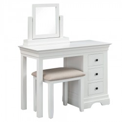 Provins Dressing Table, Stool & Mirror  Provins Dressing Table, Stool & Mirror